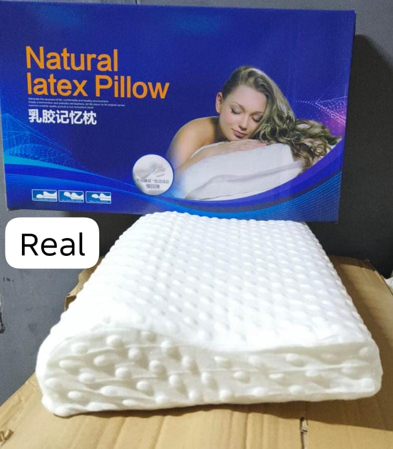 Memory Natural Latex Pillow – White