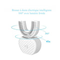 360° Intelligent Rechargeable Electric Toothbrush with Cold Light Whitening | 45s Auto-Timer | 3 Colours
