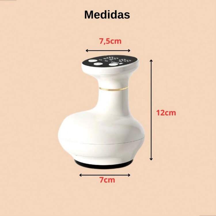 ZY-816 Intelligent Scraping Instrument | Gua Sha Cupping & Hot Compress | + 10ml Wormwood Essential Oil