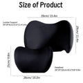2-in-1 Nira Car Neck Headrest & Lumbar Back Support Cushion Set