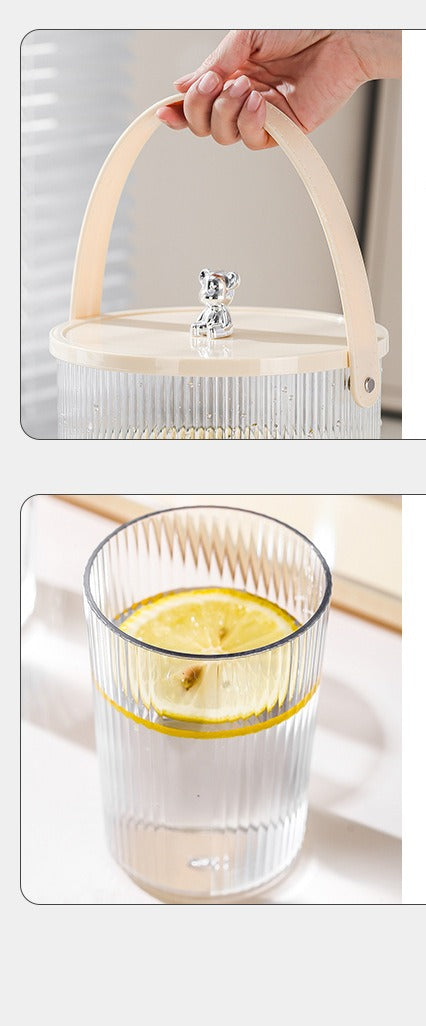 5L Cocktail Barrel with Tap – Cold Drink Dispenser & Glass Set