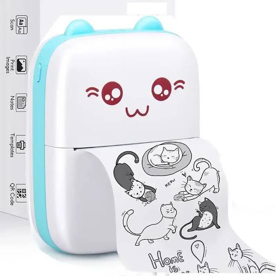 Mini Bluetooth Thermal Printer - printing notes and images