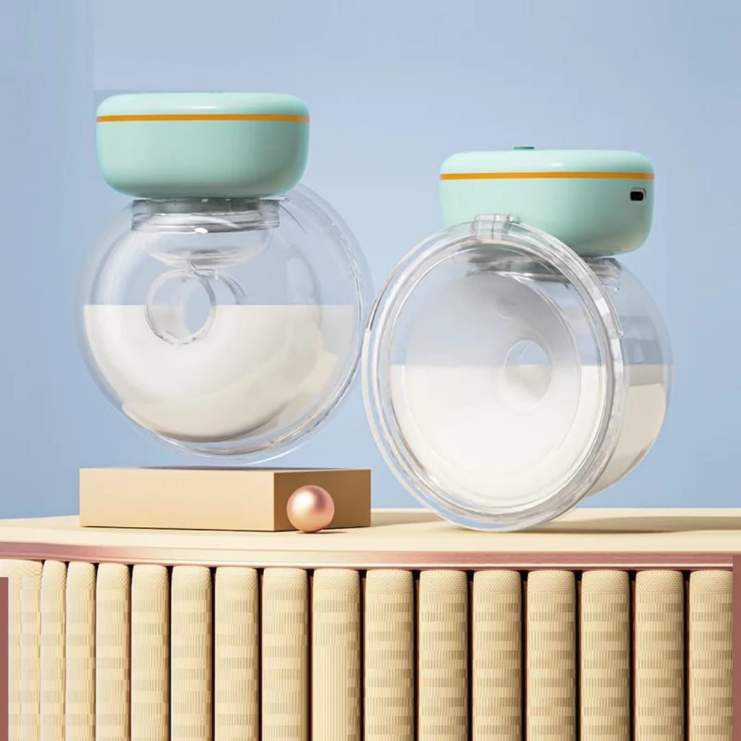 Wearable Electric Breast Pump - components layout