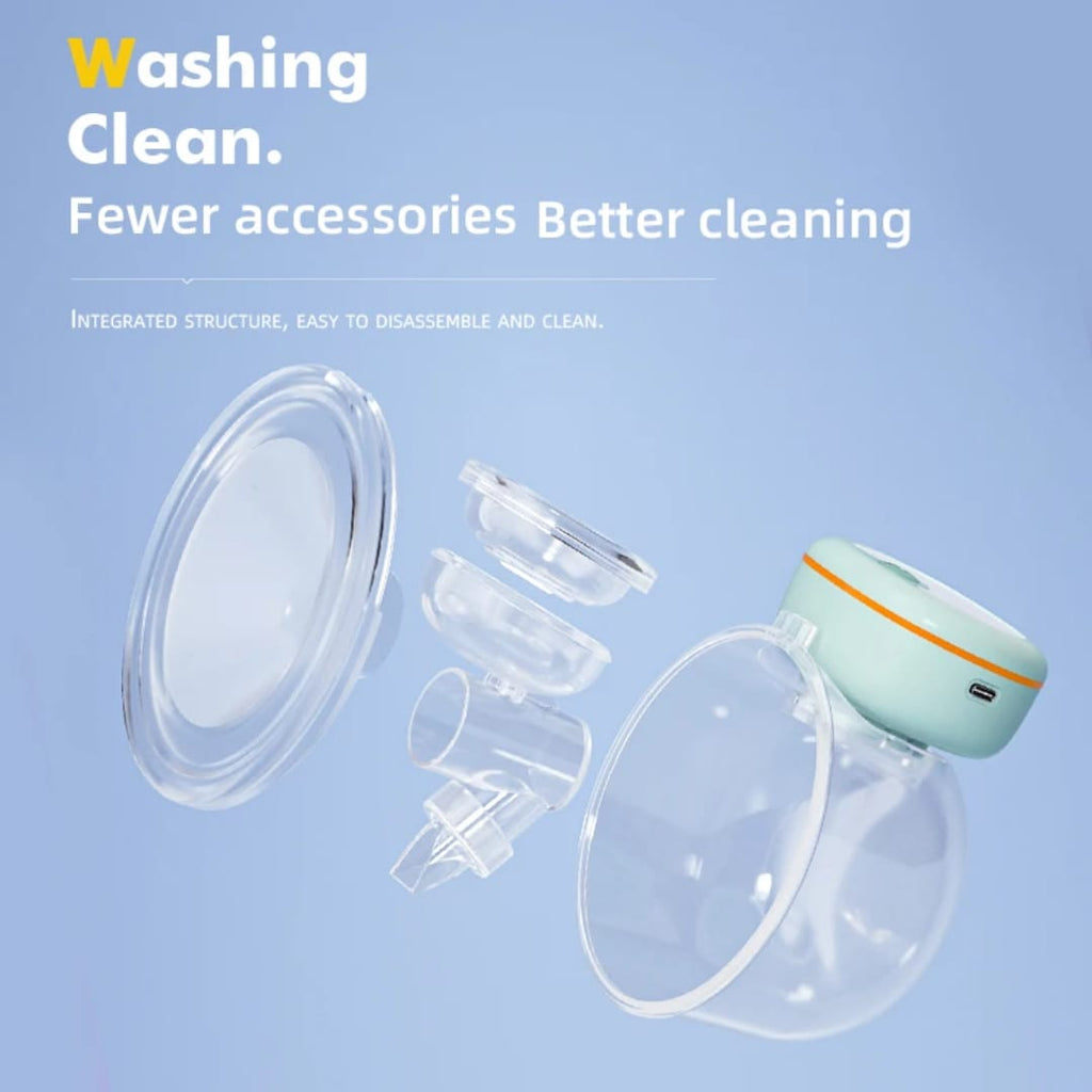 Wearable Electric Breast Pump - easy to clean design