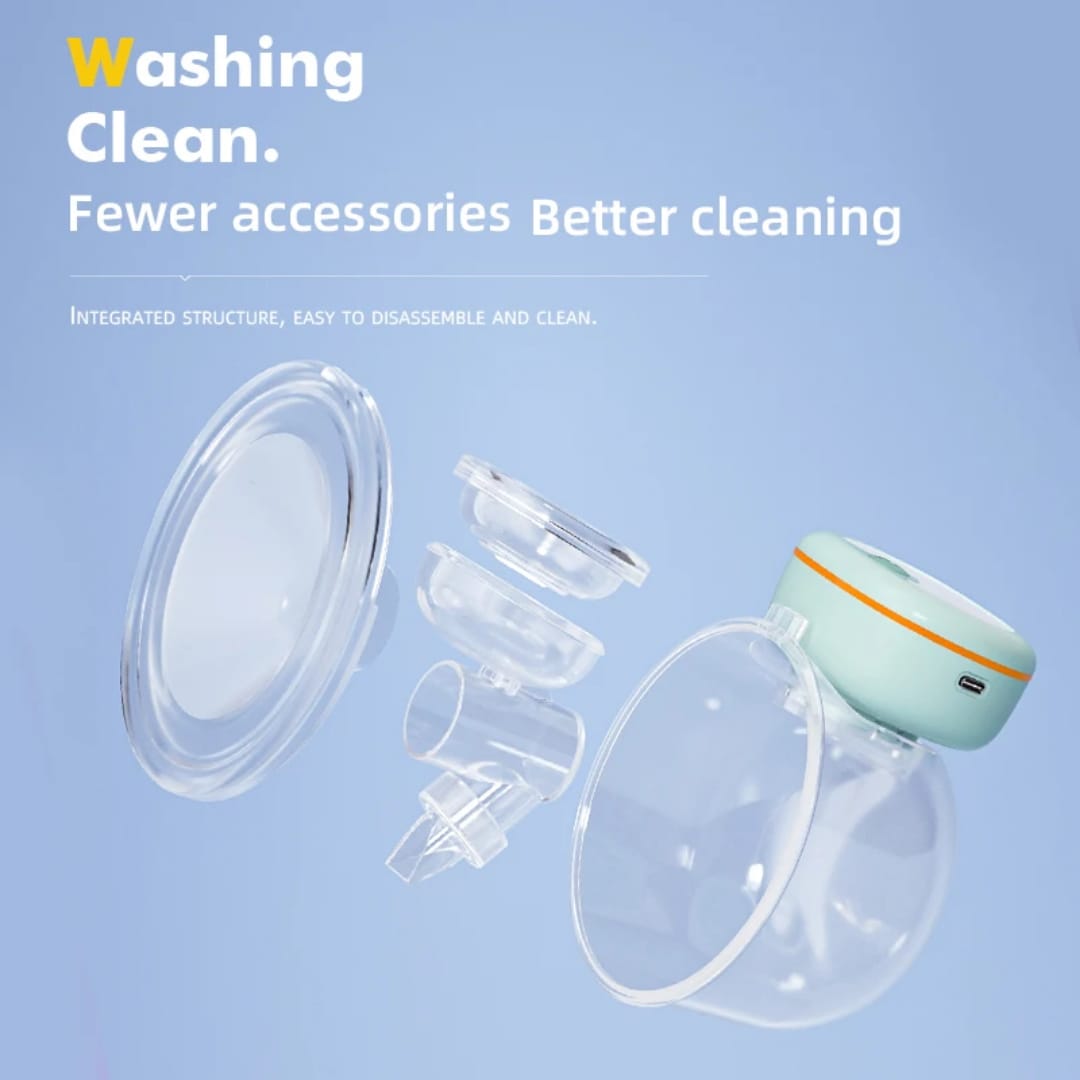 Wearable Electric Breast Pump - easy to clean design