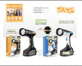 DSP Handheld Garment Steamer – blue and white model