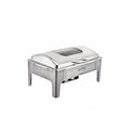 9L Gold Hydraulic Chafing Dish with Glass Window – Double Compartment CS-R32302G