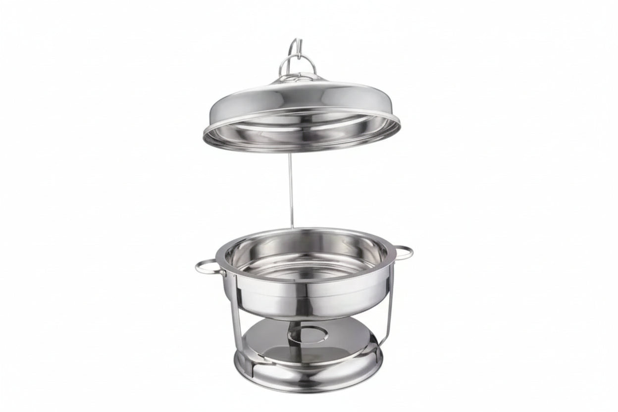 6L Round Chafing Dish with Hanging Stand CS-WHM-010