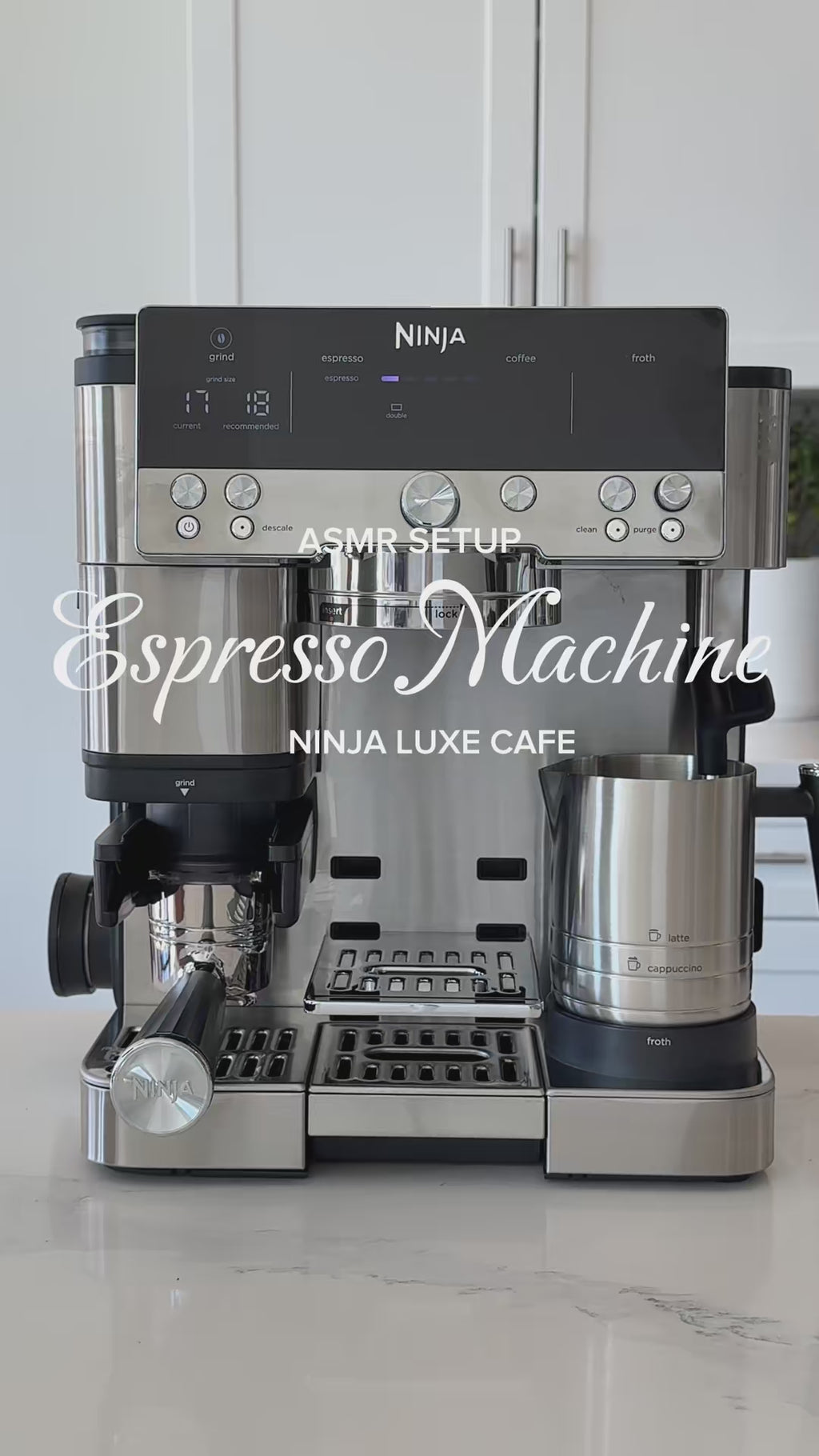 Ninja Luxe Café Premier Series ES601 – 3-in-1 Espresso Machine