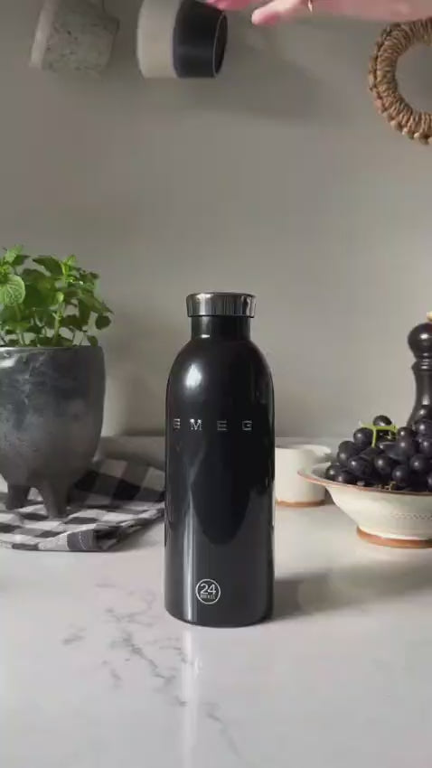 SMEG Insulated Steel Bottle – 500ml Nordic Style Stainless Steel Tumbler
